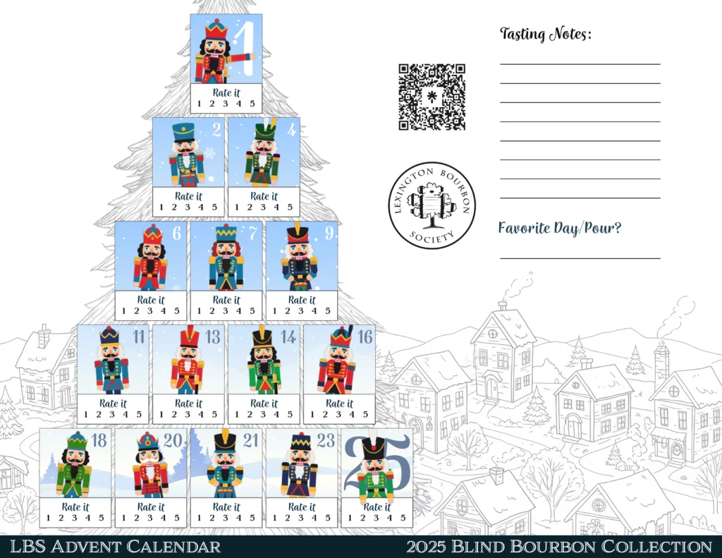 LBSAdvent - 2025 Blind Bourbon Calendar